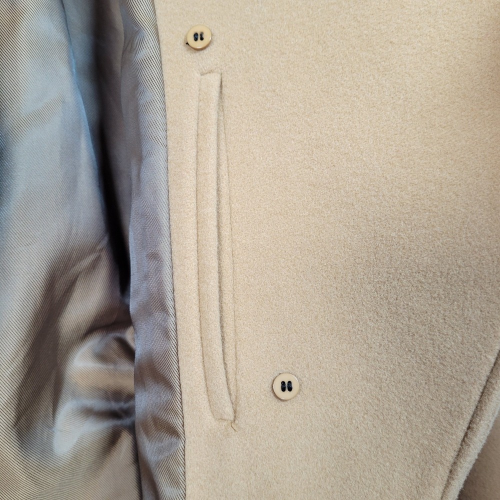 Cole Haan Tan Belted Coat - Picture 8 of 11